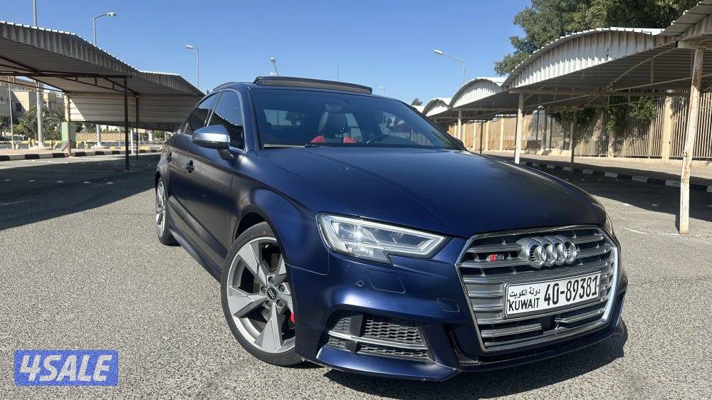 للبيع اودي اس ٣ ستوك ومفحوص ماشي ٨٧ مديل ٢٠١٧0