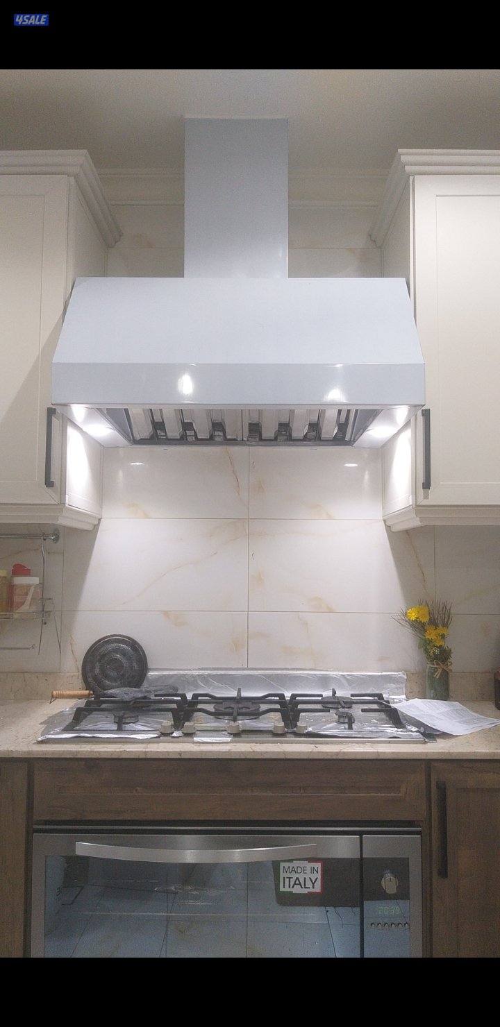 kitchen hood أعمال مروحة مدخنة المطبخ2