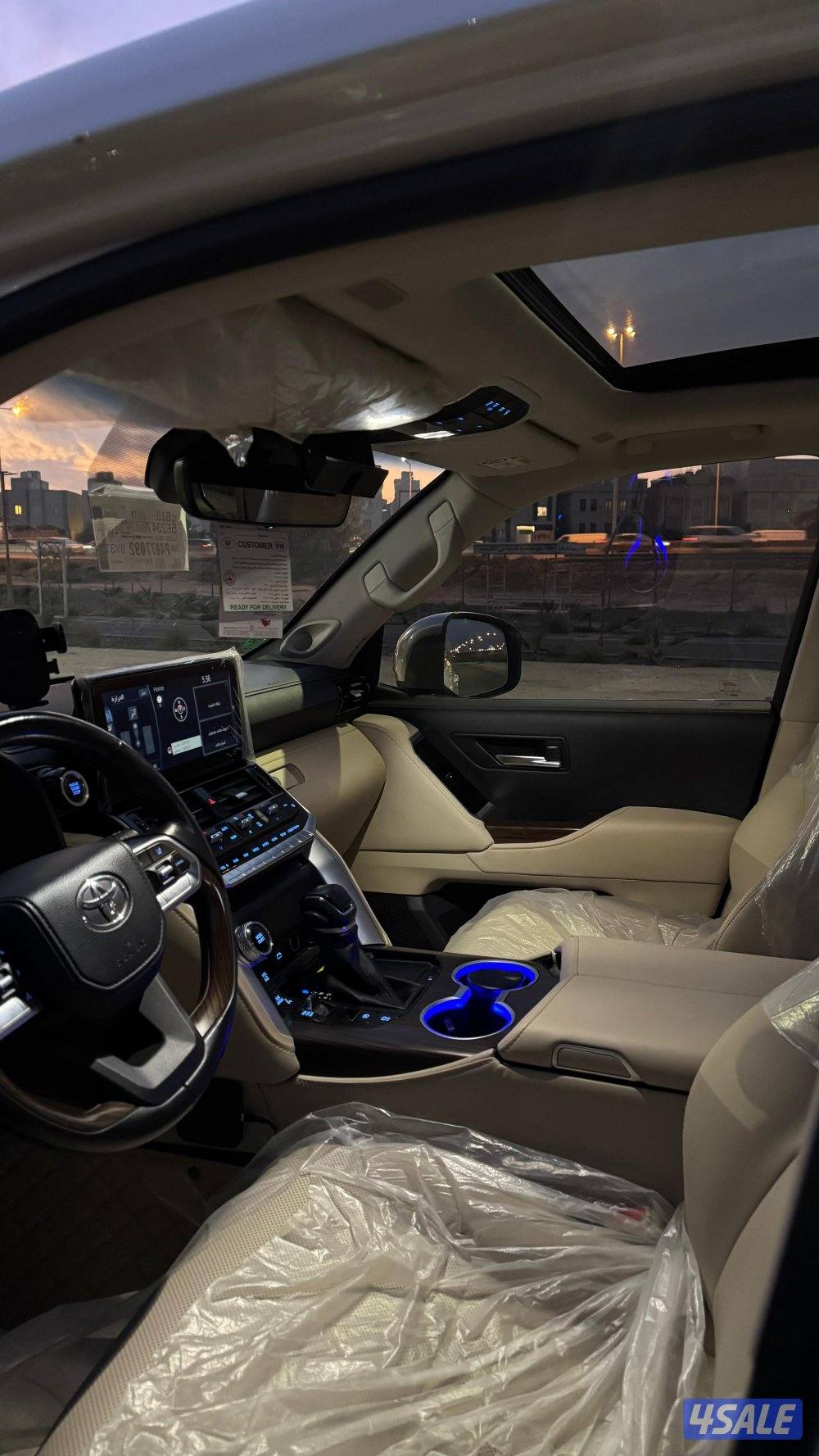 لاندكروزر توين تيربو إس 2023 ماشى 130 شرط الفحص قير ومكينه وشاصي المو6