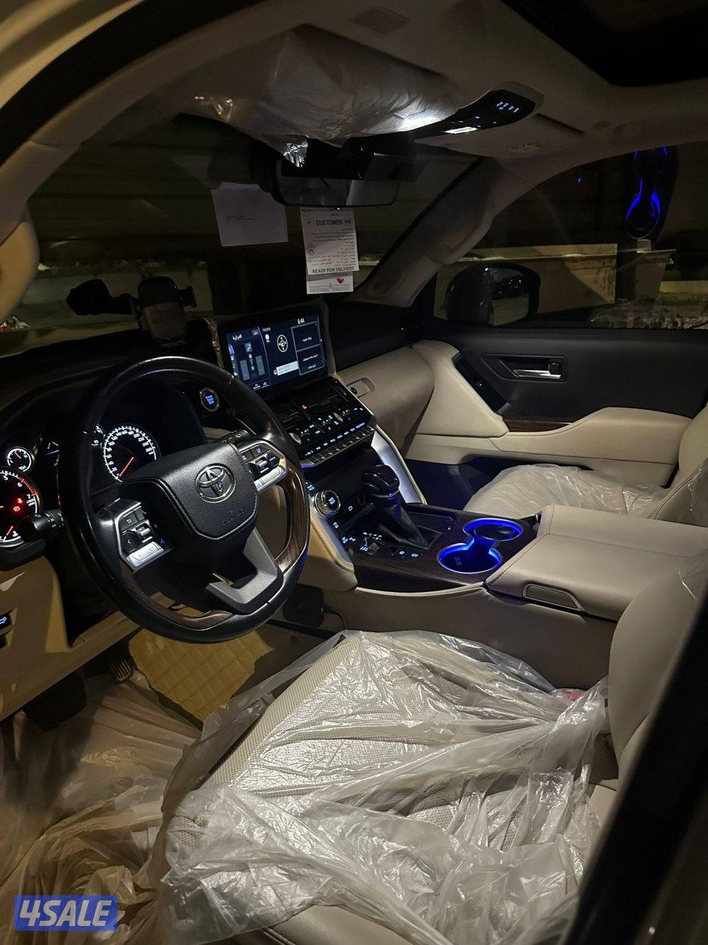 لاندكروزر توين تيربو إس 2023 ماشى 130 شرط الفحص قير ومكينه وشاصي المو8