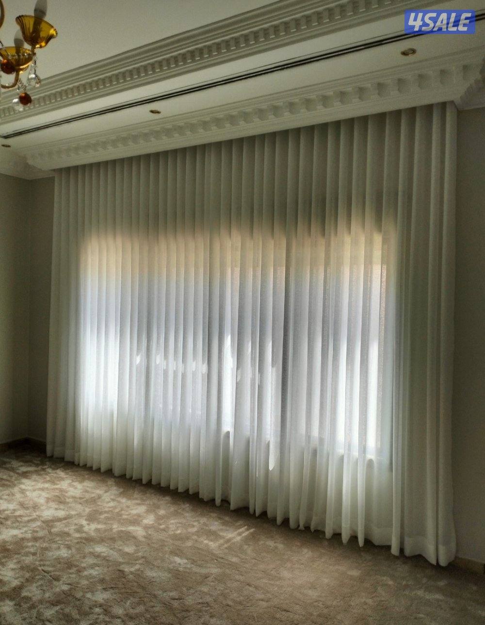 تفصال و تركيب جميع انواع موديلات الستائر تفصيل ستاير رول تركيب ستاير1