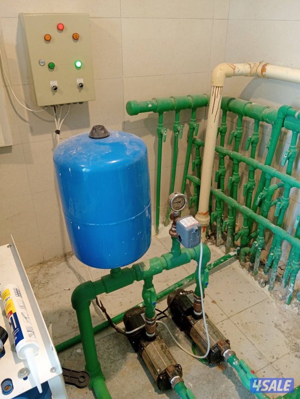 تصليح سخانات مركزيه وتركيب مضخات وفلترالمياه ومكينة السرداب6