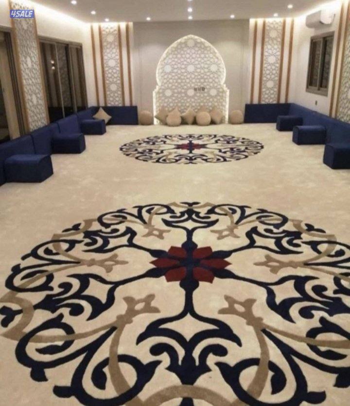 تفصيل ديوانيات سجاد قص  للبيع حفر على سجاد باجمل الا اسعار2