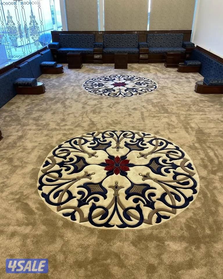 تفصيل ديوانيات سجاد قص  للبيع حفر على سجاد باجمل الا اسعار11