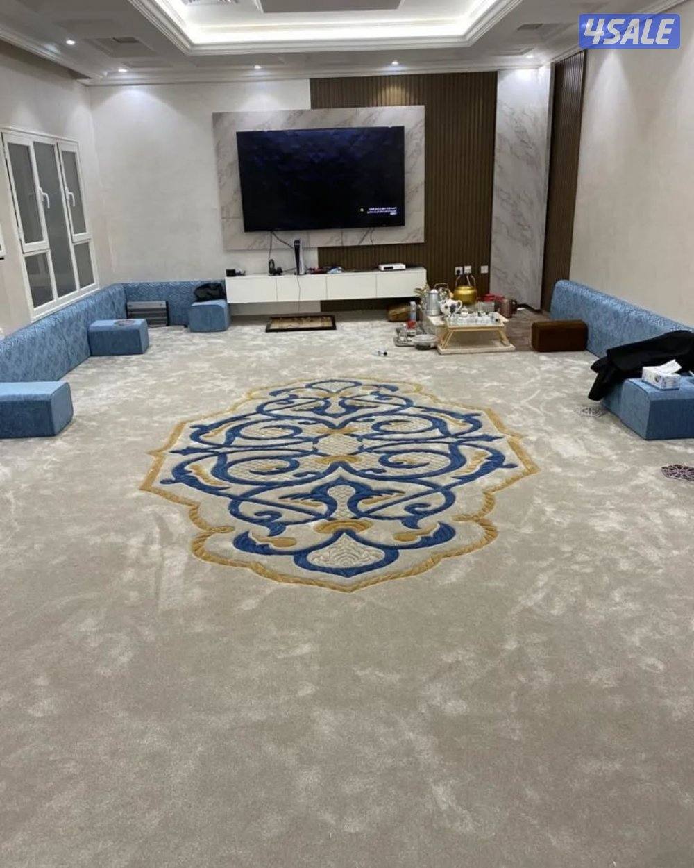 تفصيل ديوانيات سجاد قص  للبيع حفر على سجاد باجمل الا اسعار13