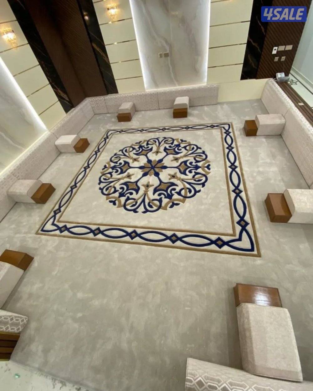 تفصيل ديوانيات سجاد قص  للبيع حفر على سجاد باجمل الا اسعار15