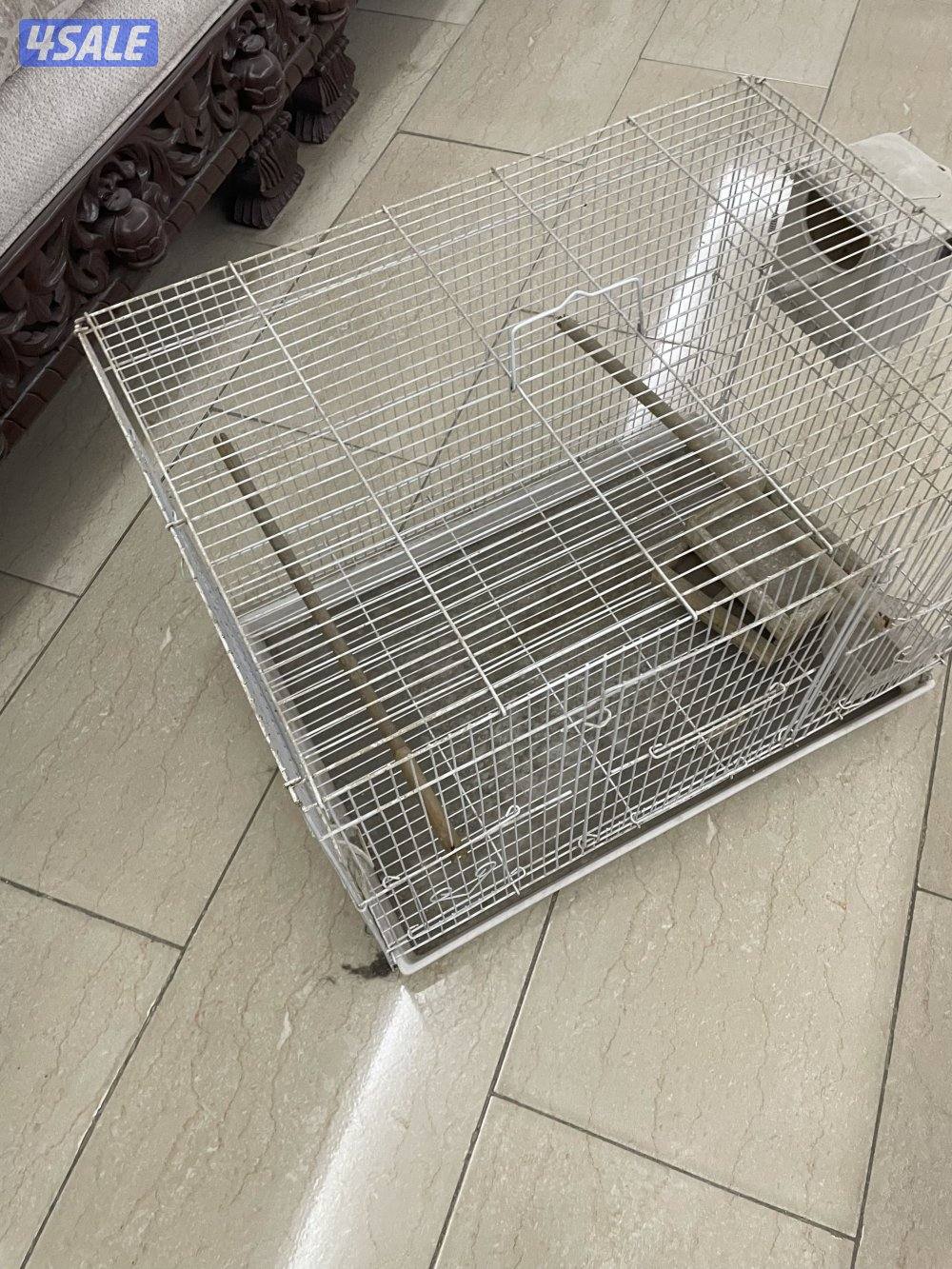 قفص للطيور مقاس ٦٠/٤٠ مع حافظة  للبيض0