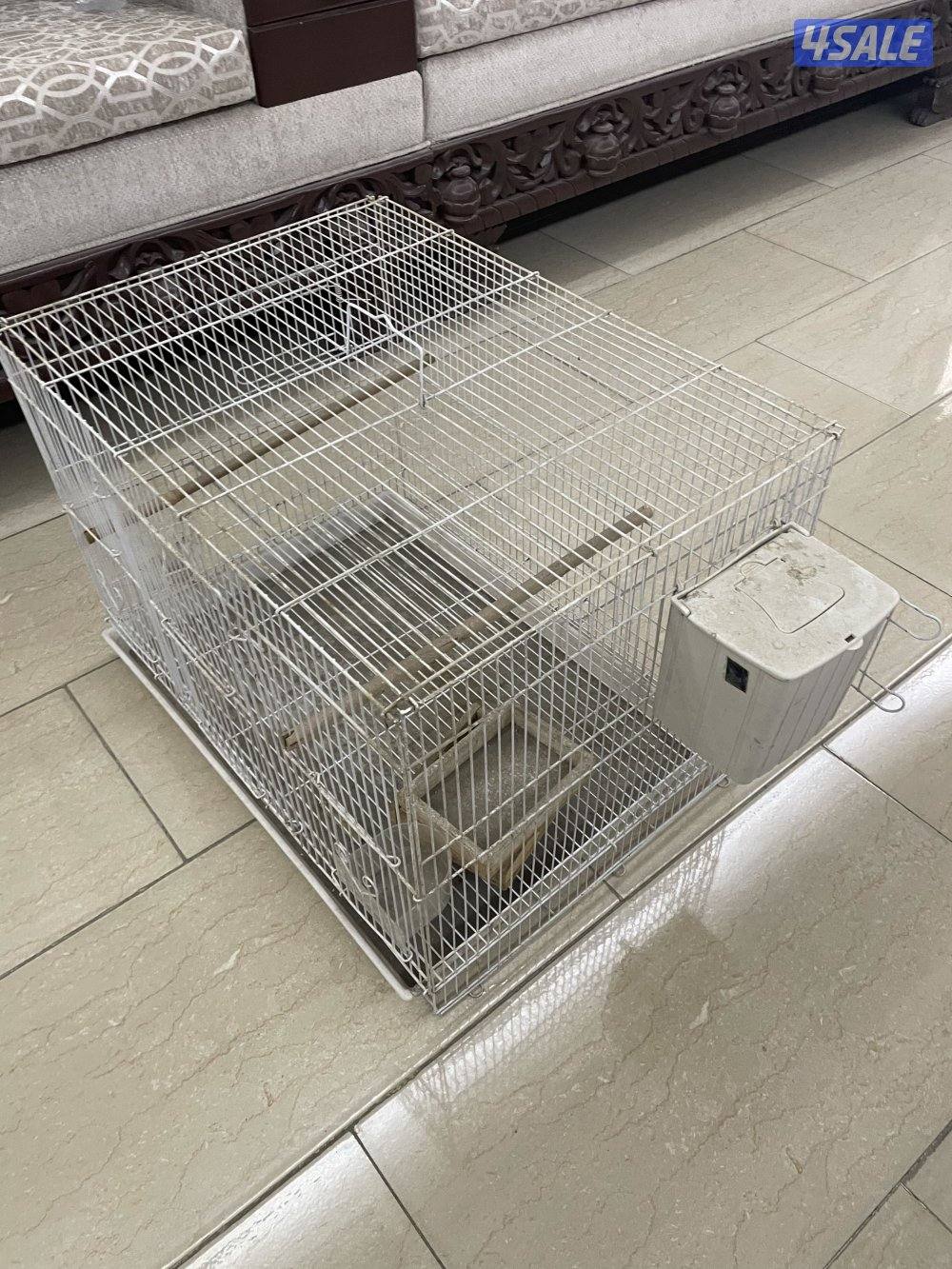 قفص للطيور مقاس ٦٠/٤٠ مع حافظة  للبيض2