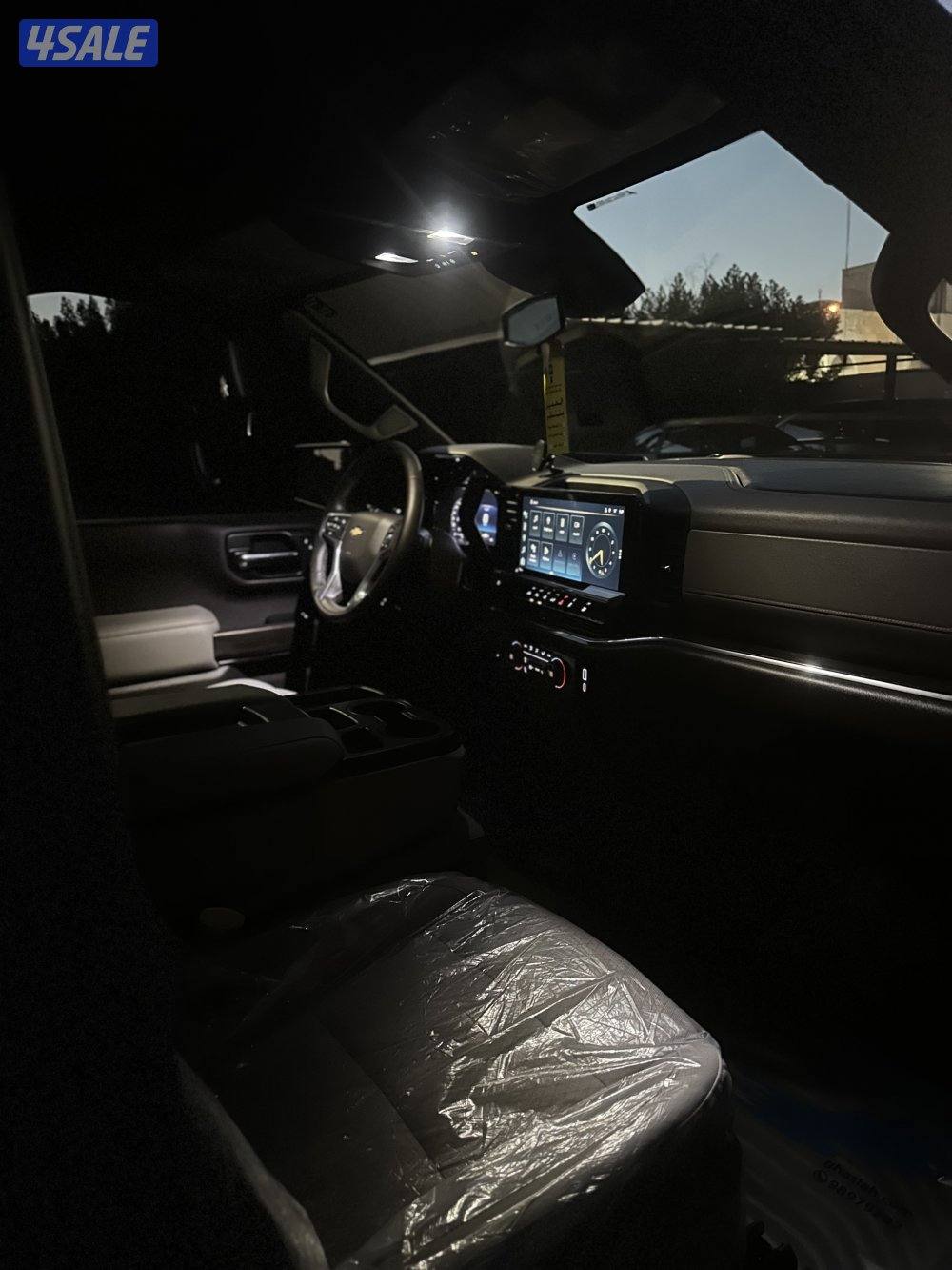 سلفرادو 2024 LT صبغ الوكالة عداد 23 الف6