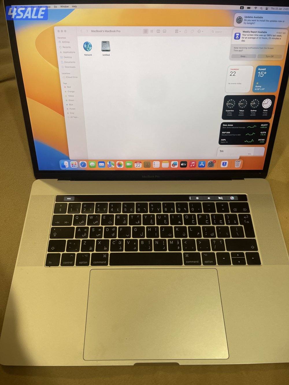 لابتوب ماك بوك برو0