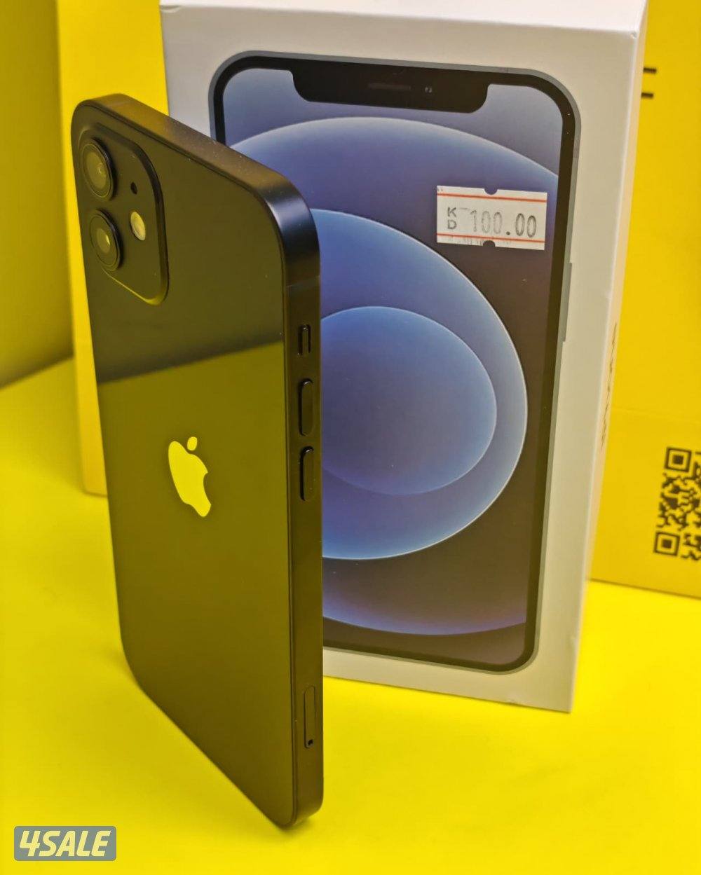 ايفون 12 – 256 جيجا – أسود iPhone 12 256GB Black – Battery 88%3