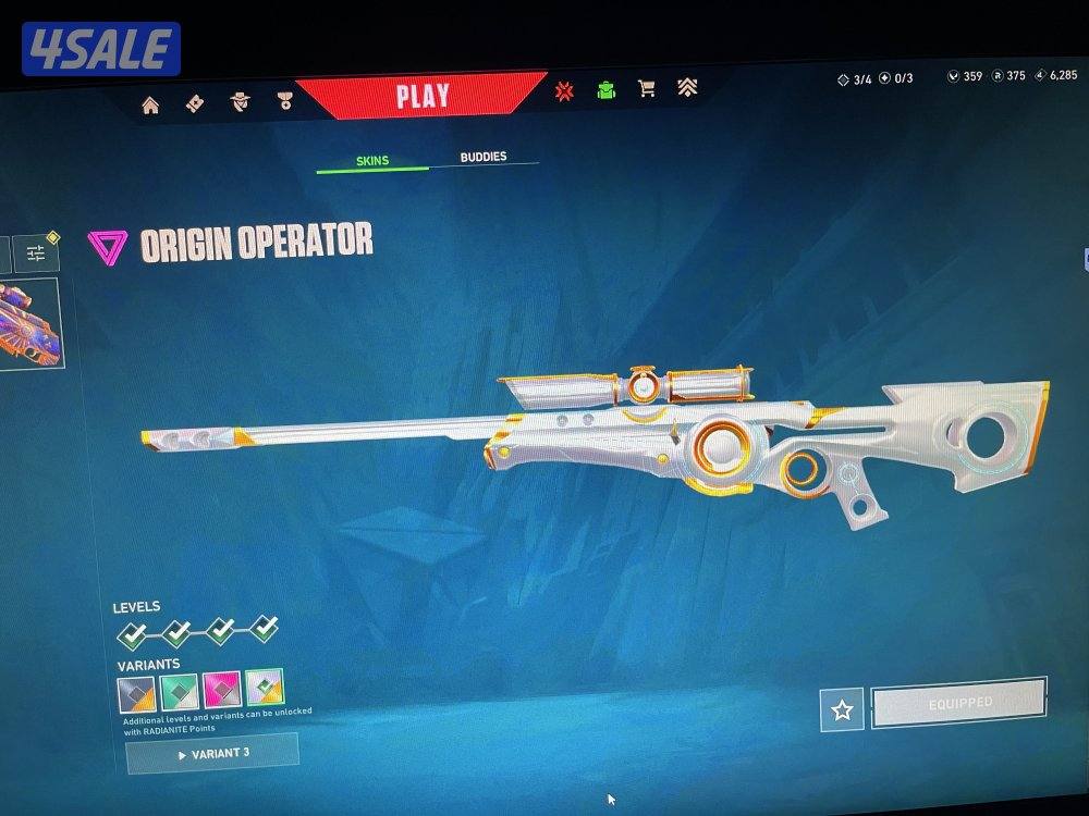 حساب فالورانت Valorant + skins + Asc peak6