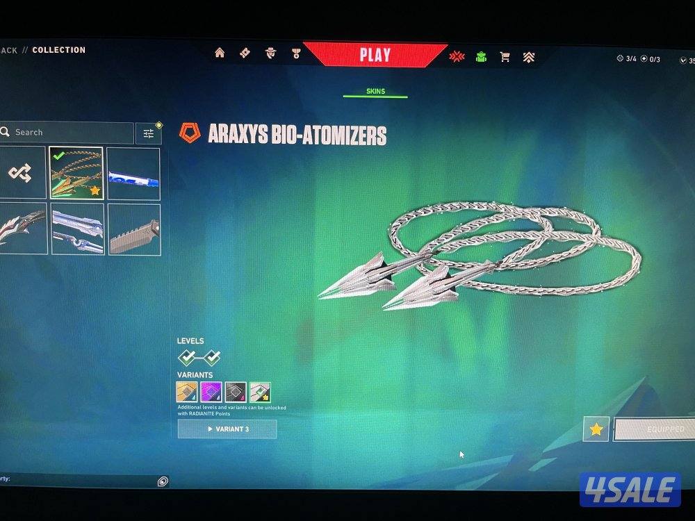 حساب فالورانت Valorant + skins + Asc peak7