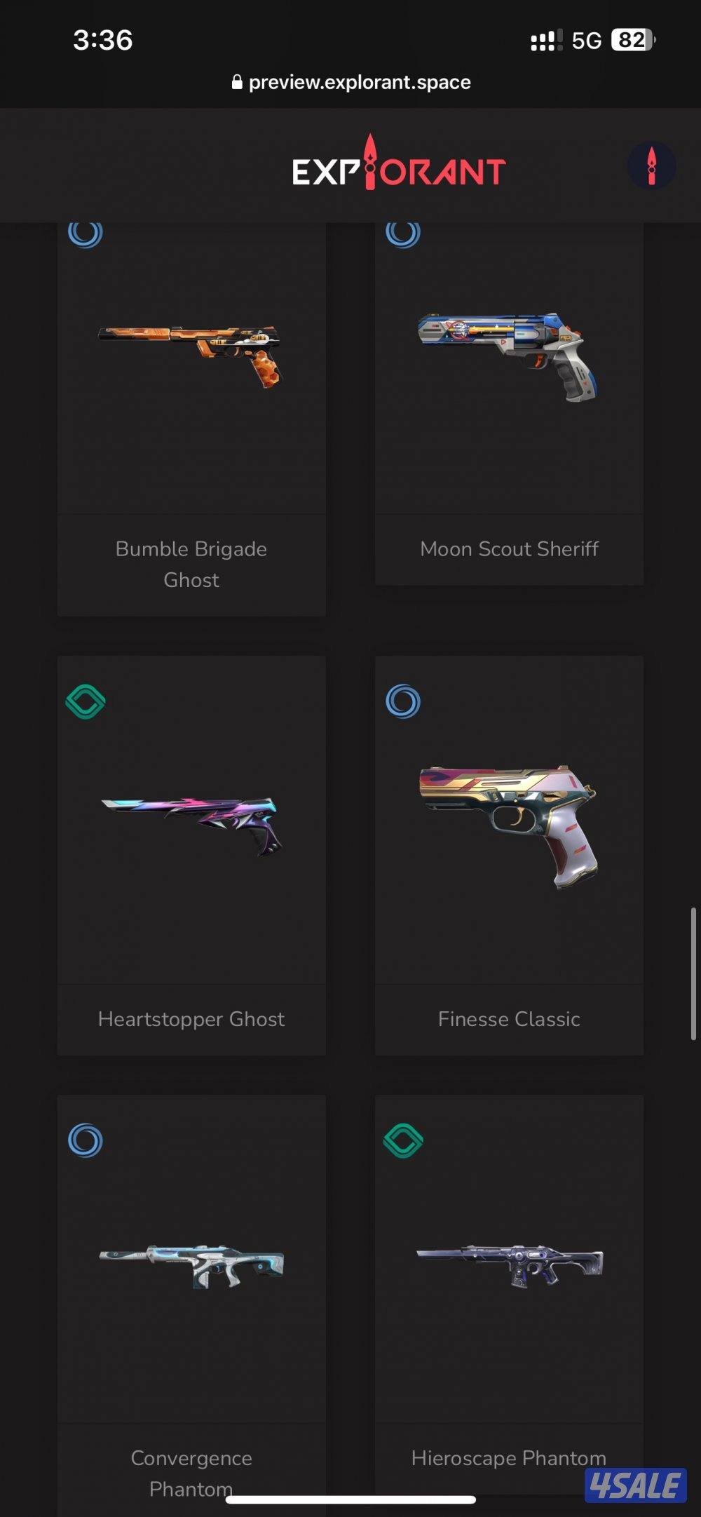 حساب فالورانت Valorant + skins + Asc peak14