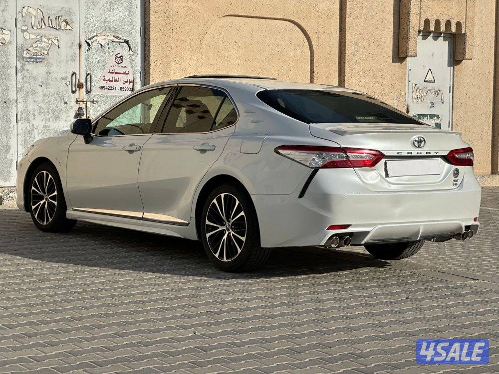 للبيع تويوتا كامري SE
موديل 2019 
6 سلندر3