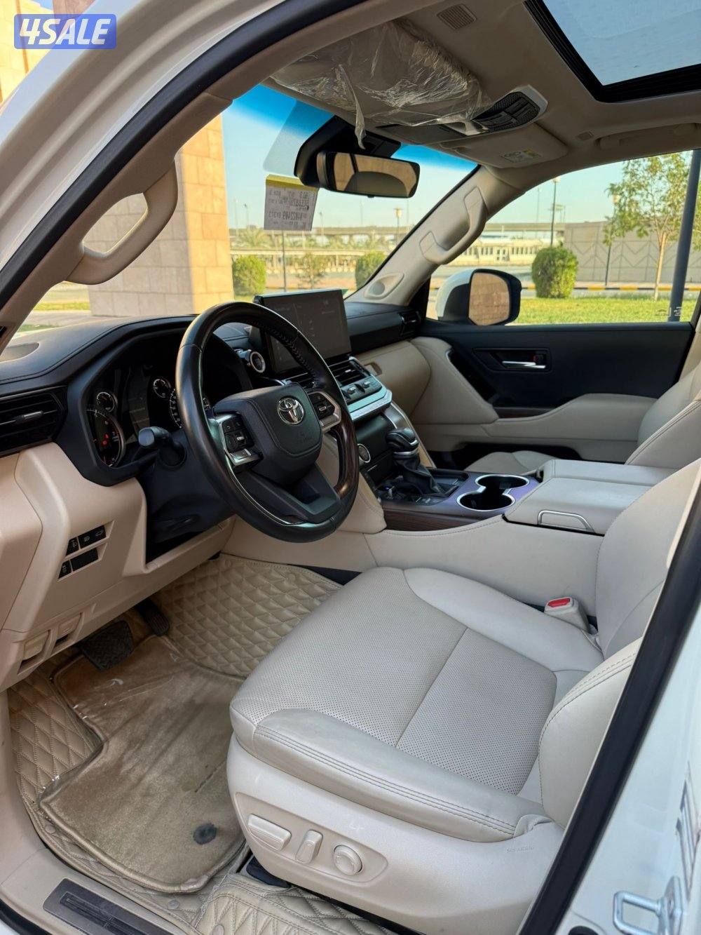 لاند كروز ايرو تون تيربو 2024 بحاله الوكاله عداد 84 الف6