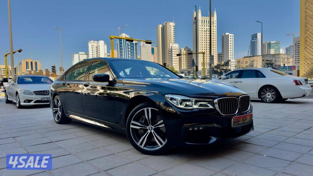 بي أم دبليو 750Li/ موديل 2016/ عداد 25 ألف/ كت M/ قمة بالنظافه/0