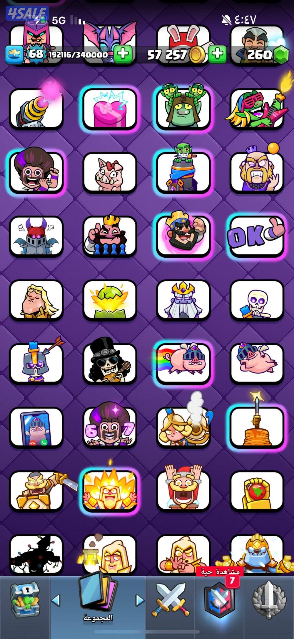 حساب كلاش رويال11