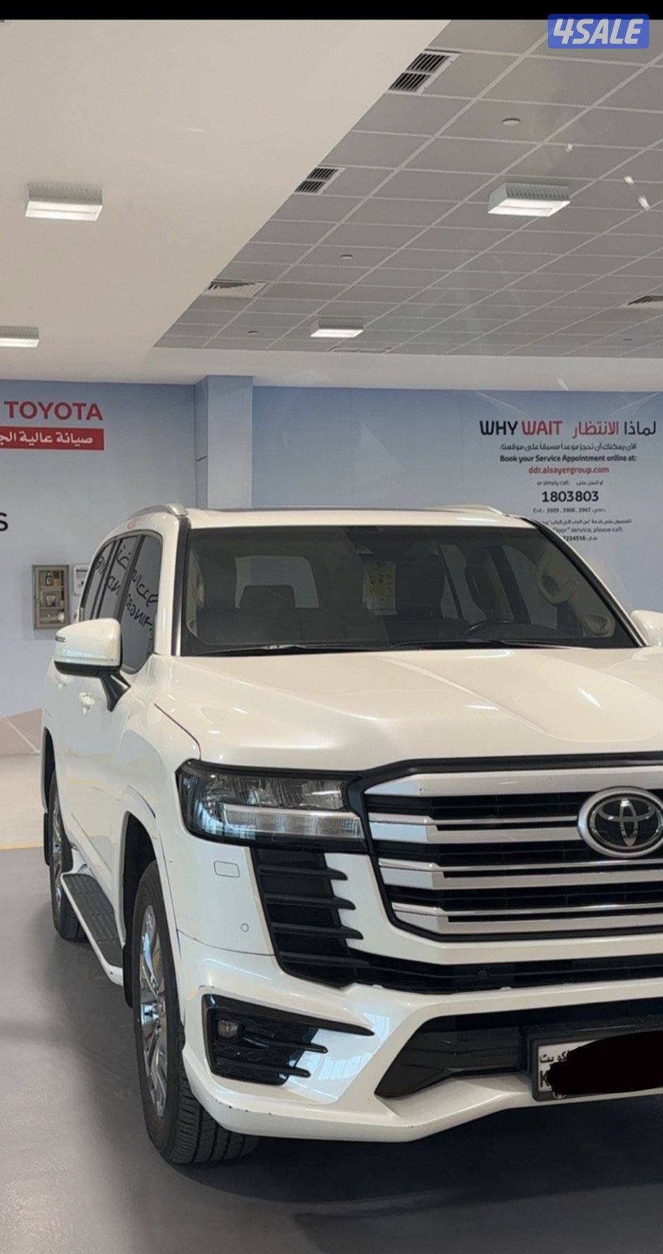 لاند كروزر 2022 ايرو اس تون تيربو ماشي 97 الف حمايه كامله بودي قارد0