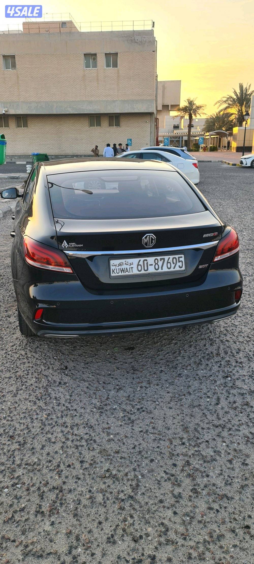 للبيع MG -6 موديل 2022 اسود ما شي 81 الف شرط الفحص2