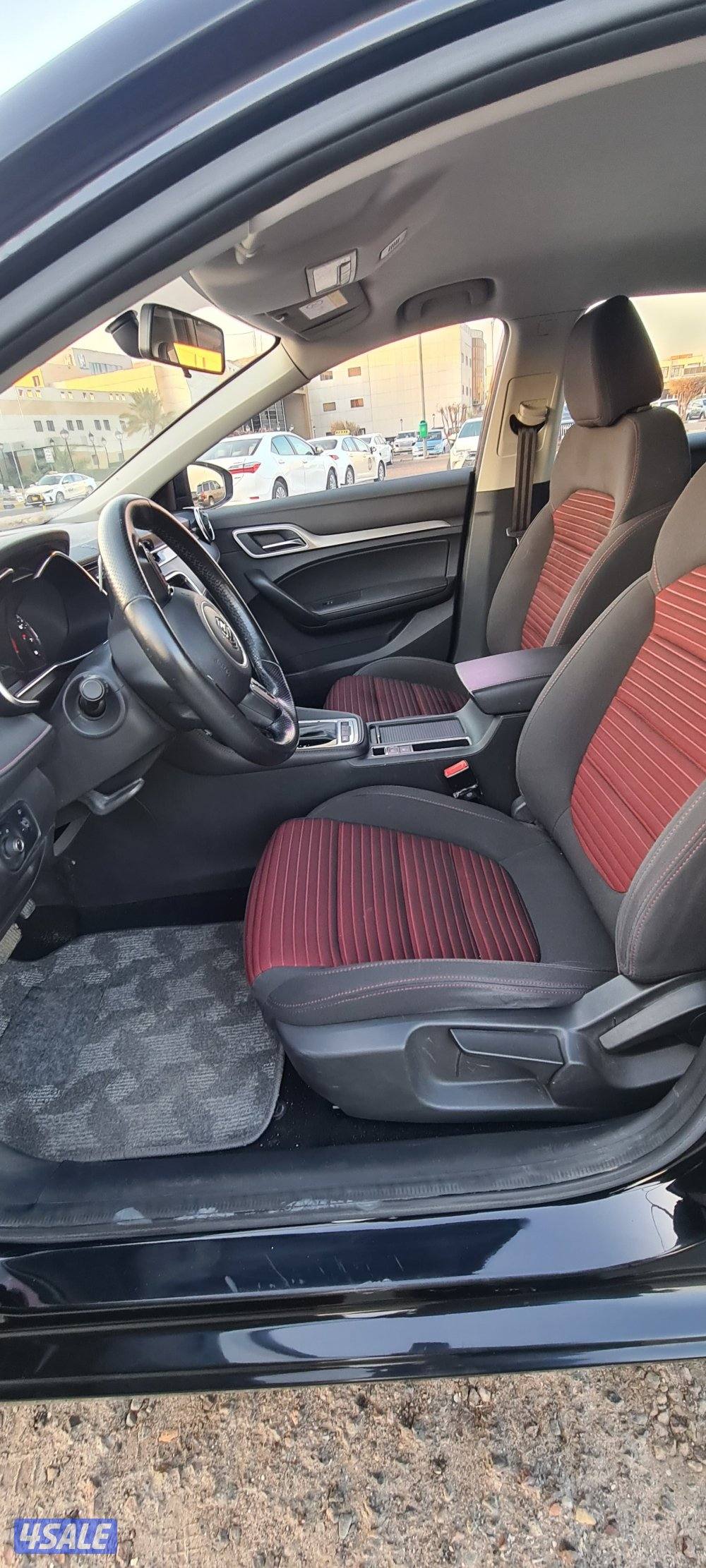 للبيع MG -6 موديل 2022 اسود ما شي 81 الف شرط الفحص3