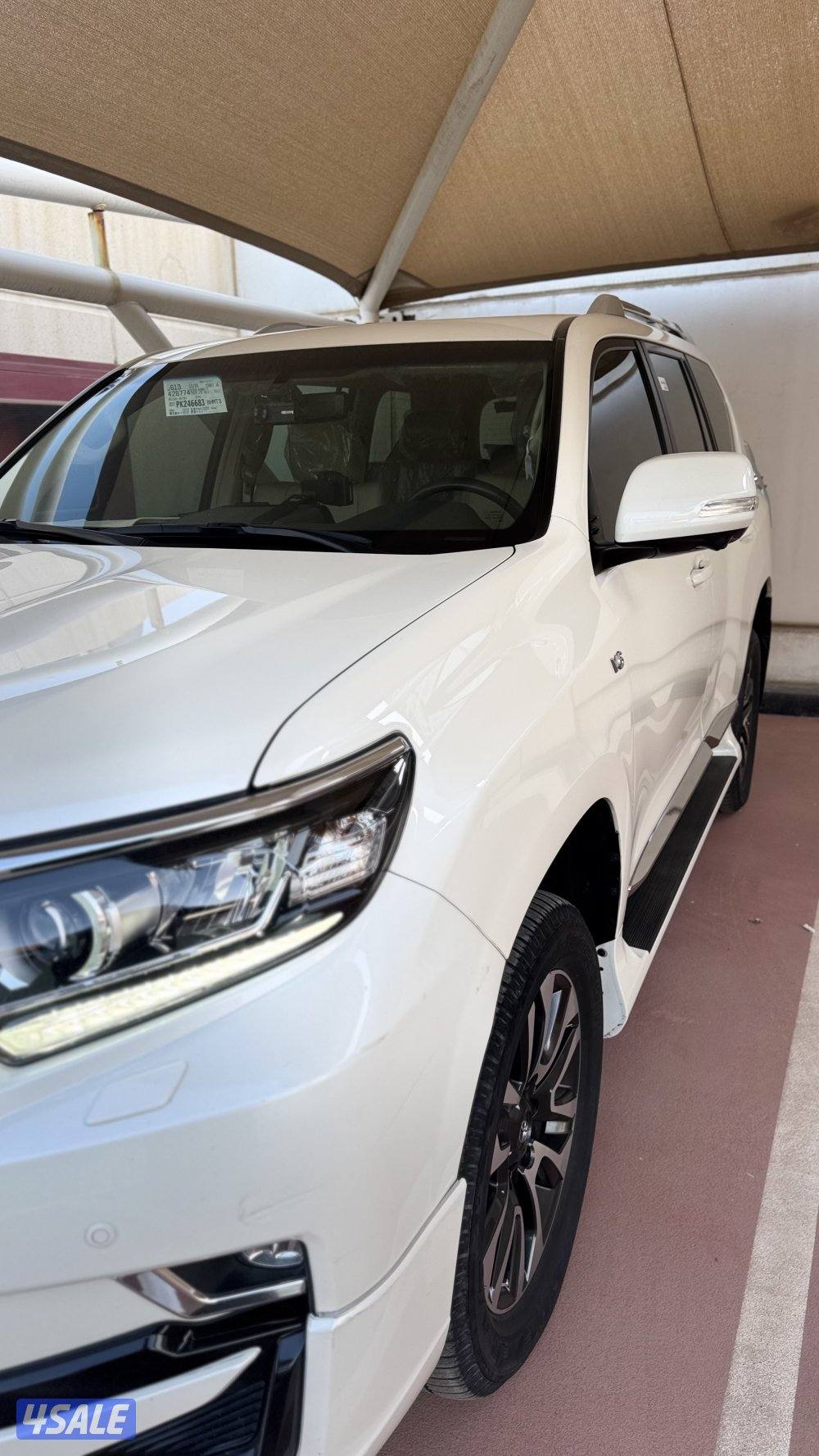 بـرادو VX 2023 أبيض صدفـي Final Addition6