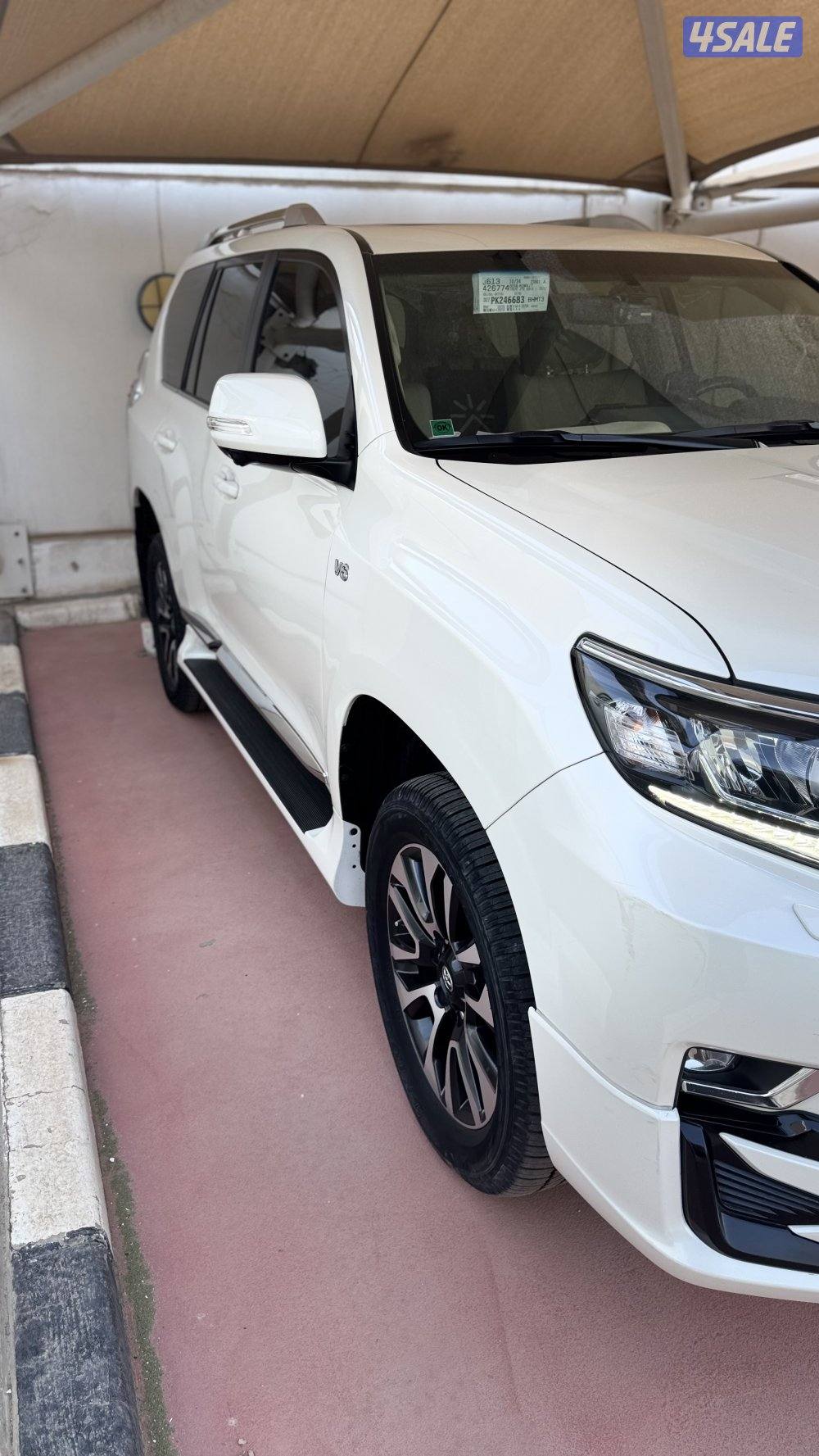 بـرادو VX 2023 أبيض صدفـي Final Addition8