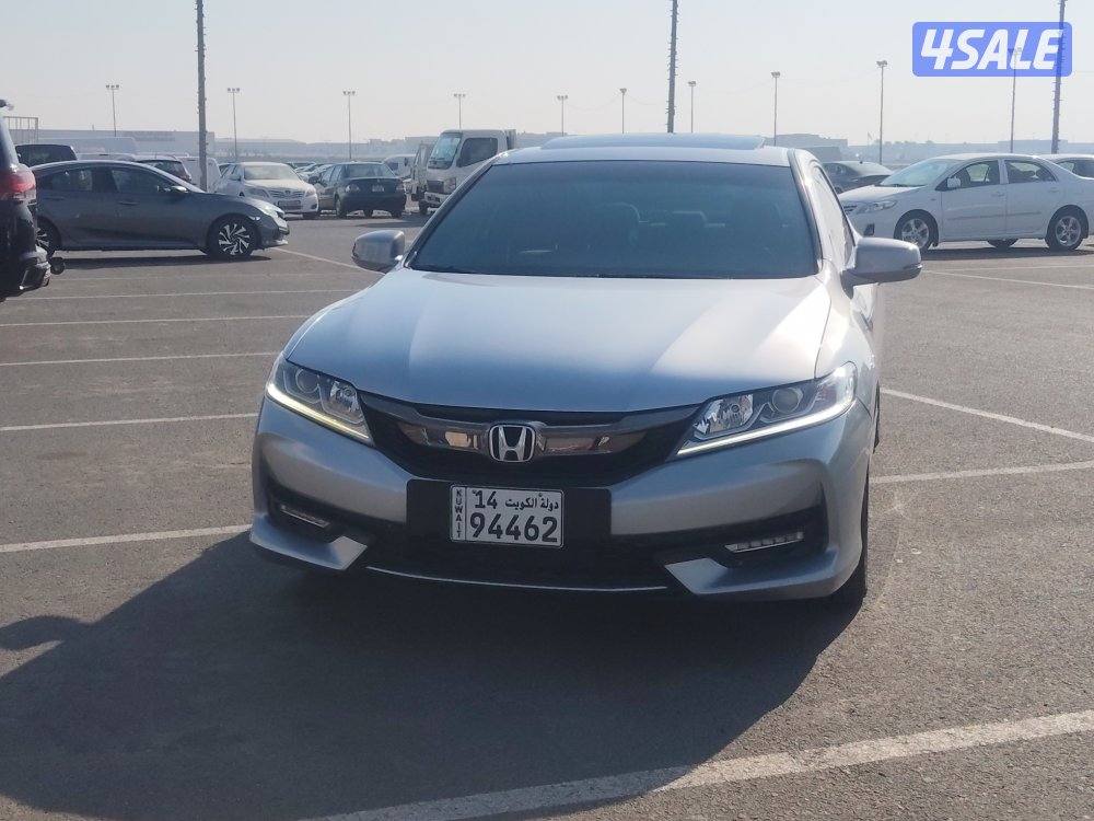 هوندا اكورد كوبيه موديل 2016 عداد ٨٠ الف فل كامل بحاله ممتازة جدا0