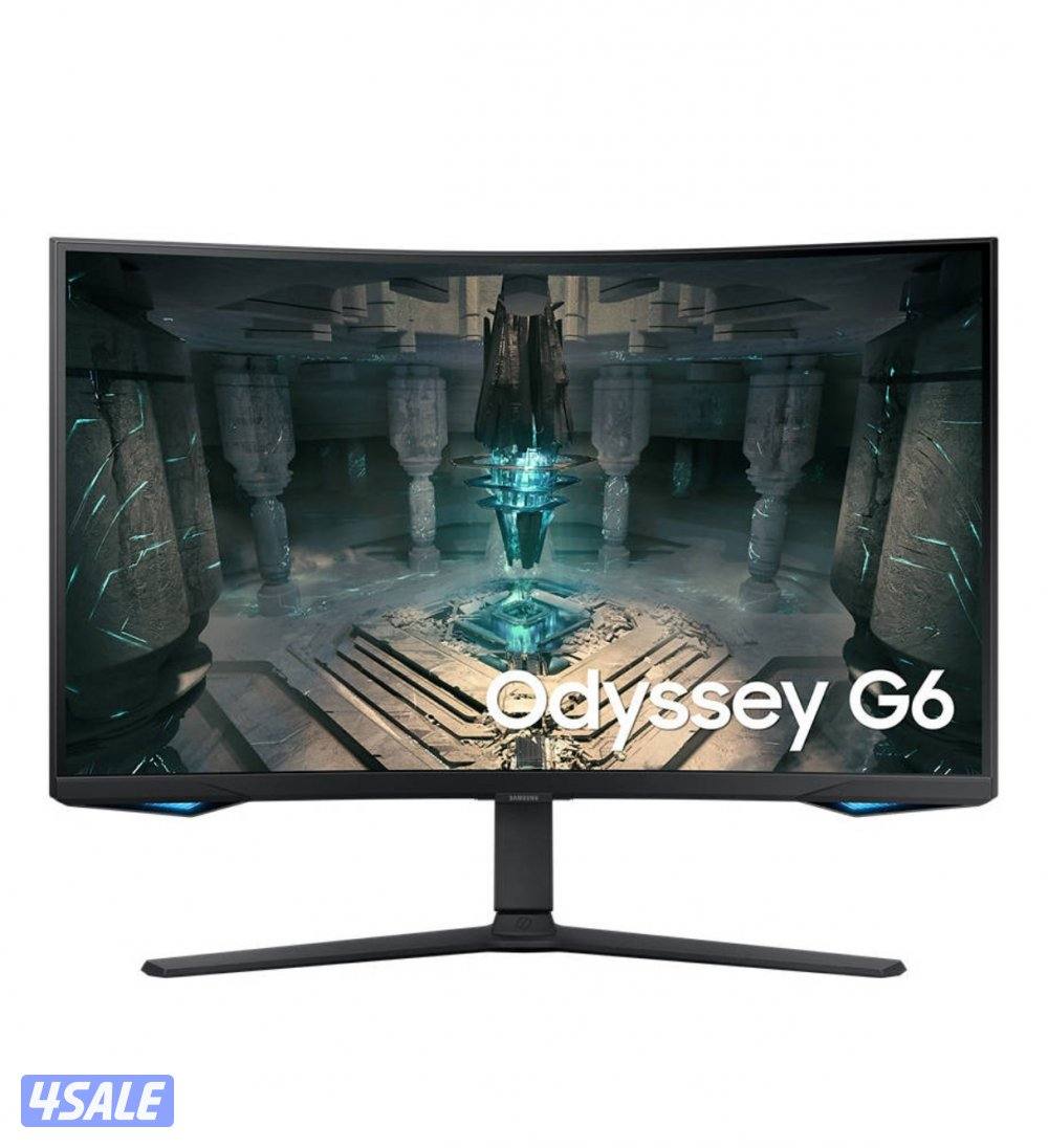 Samsung Odyssey G6 Gaming Monitor, 32" QHD VA Display, 240Hz Refresh R0
