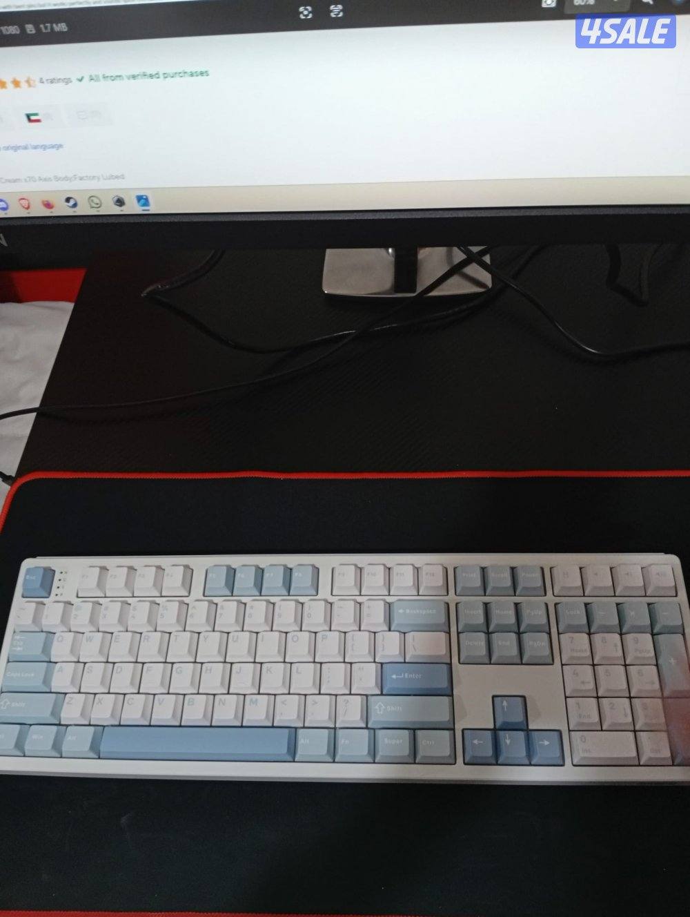 EPOMAKER TH108 100% Full Size Hot-Swap Gasket-Mounted 3 mode1