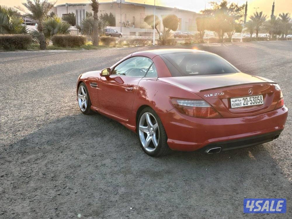 للبيع مرسيدس slk250 موديل 2013  كشف وشرط الفحص9