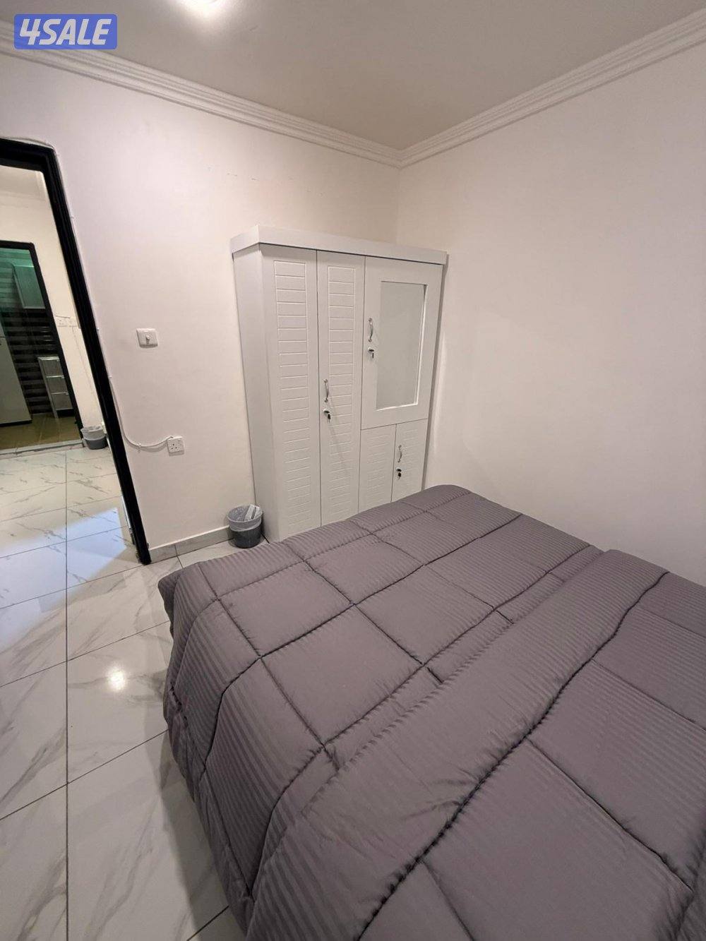 شقق للايجار خلو وفاضي غرفة وصالة ومطبخ وحمام تشطيب سوبر لوكس2