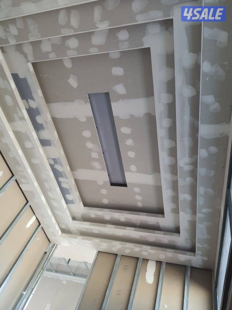 ديكور جبس بورد اسقف جبس بورد بارتيشن طوفه قاطع جبس بورد اصباغ3