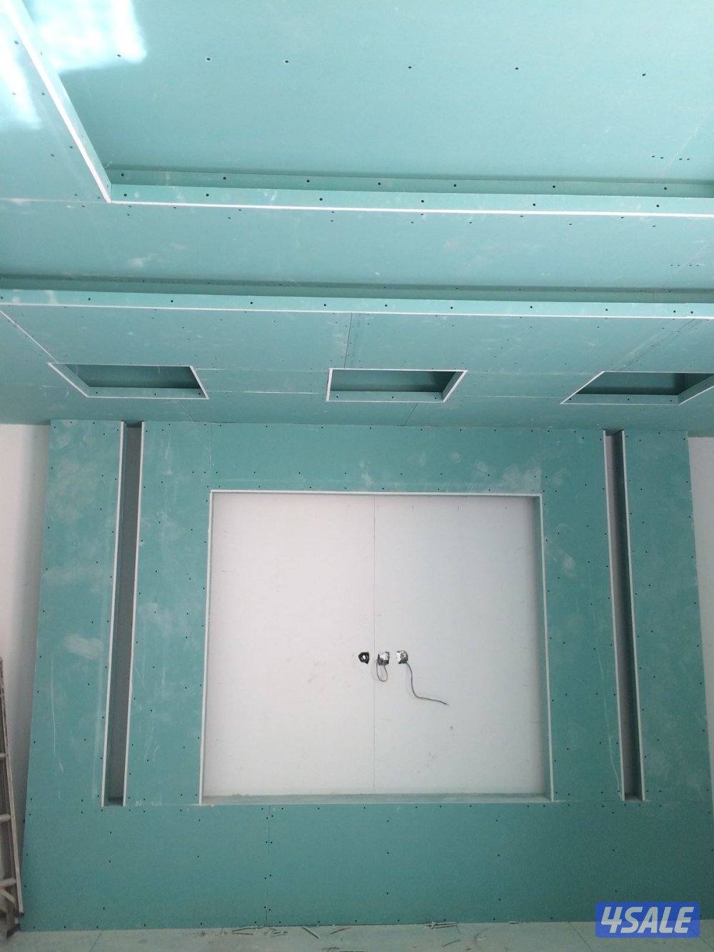 ديكور جبس بورد اسقف جبس بورد بارتيشن طوفه قاطع جبس بورد اصباغ4