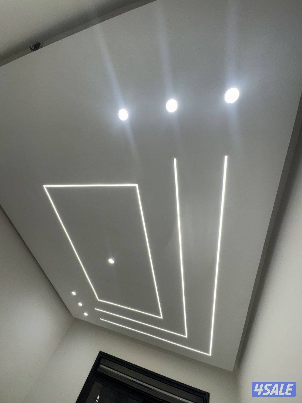 ديكور جبس بورد اسقف جبس بورد بارتيشن طوفه قاطع جبس بورد اصباغ15