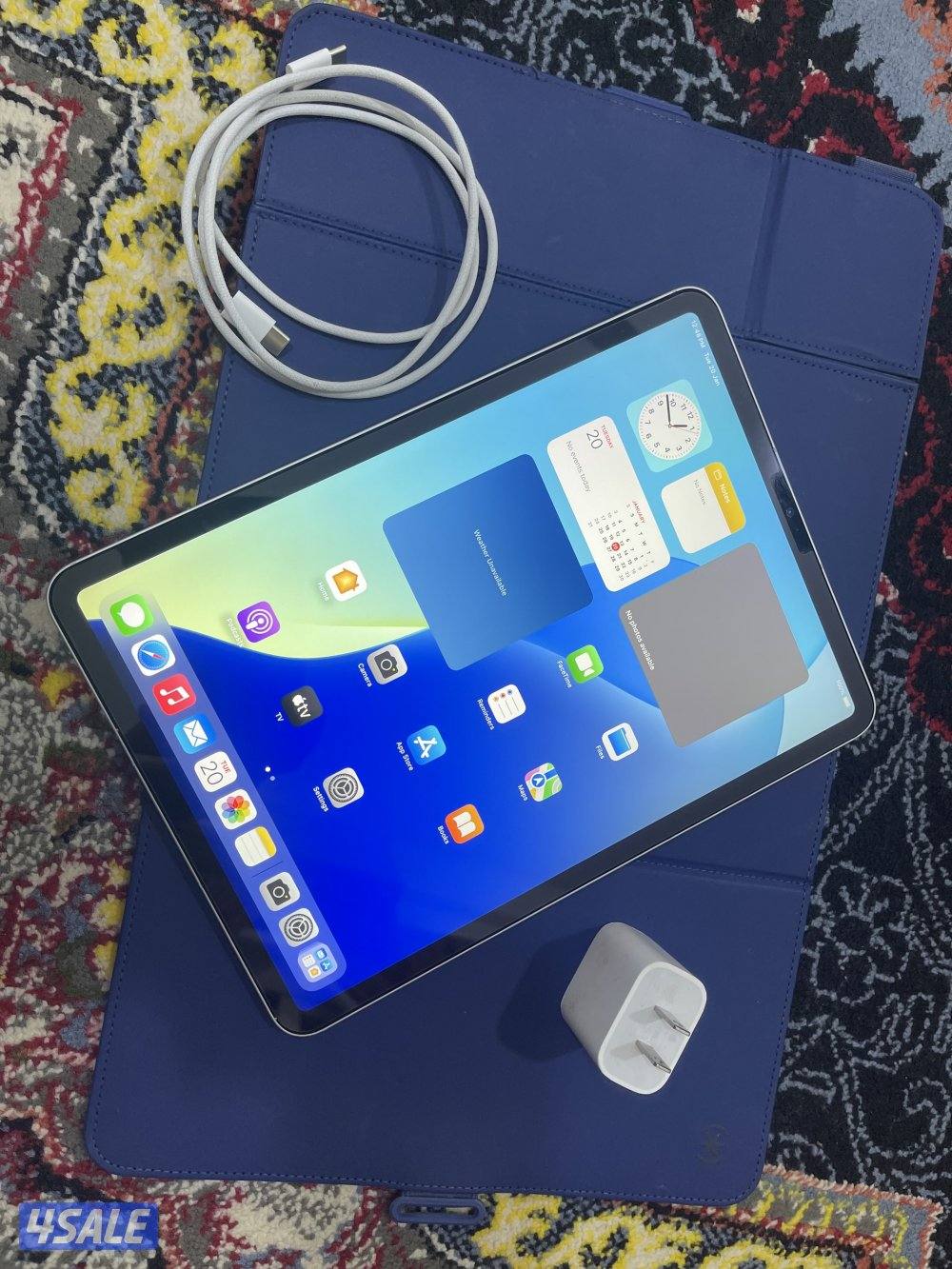 ايباد ابل برو 11 انش 256 قيقا خط شريحة 5g نظيف ما فيه شي1