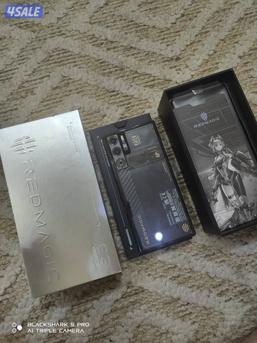 للبيع رد مجك 9 برو رام 16 مساحه 512 بحاله ممتازة نضيف2