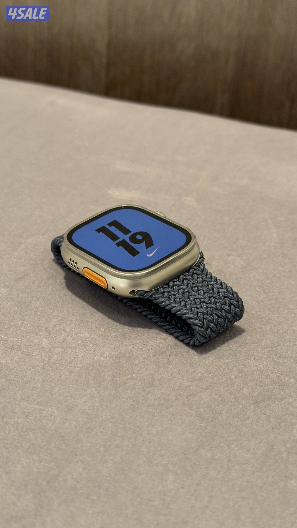 Apple Watch Ultra الجيل الأول 49mm تيتانيوم + سوار إضافي1