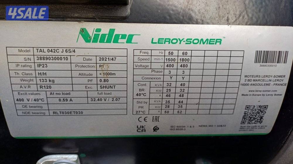 للبيع مكينة بيركنز 30 الف10