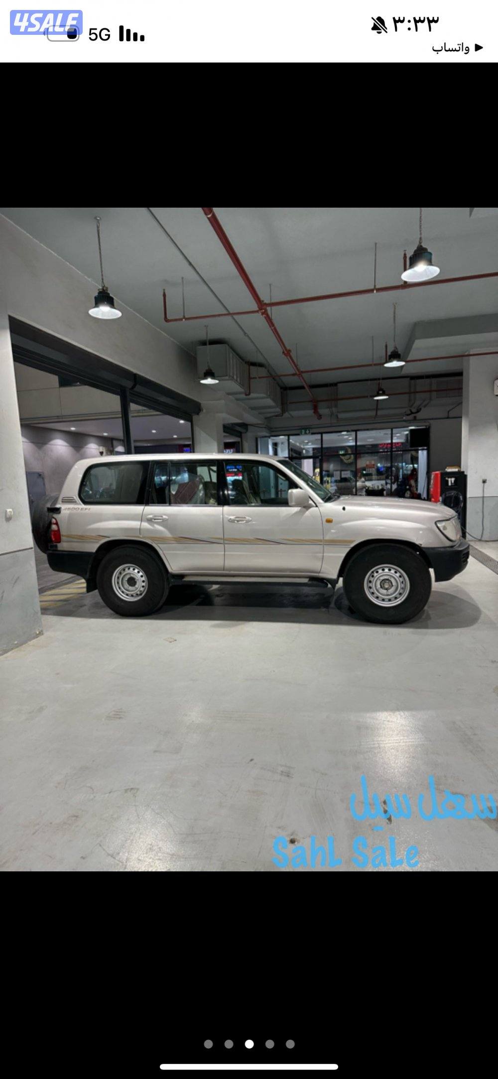 لاند جي اكس اصلي 1999وارد قطر سبير علاق اساس قير عادي اساس مافي ولا قر3