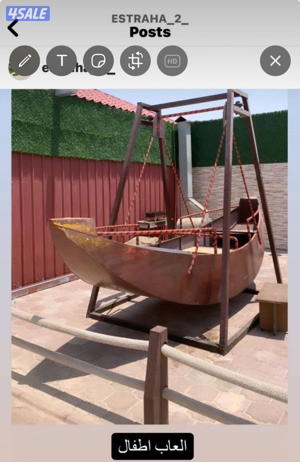 إستراحه بالهجن للعوائل - حمام سباحه للكبار والاطفال10