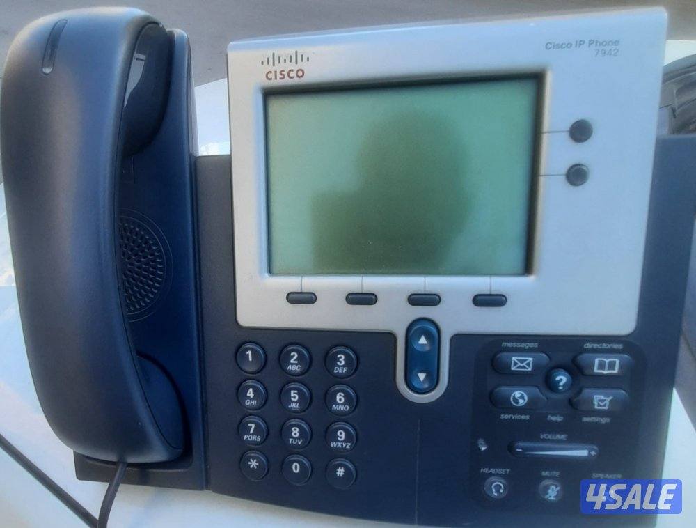 Cisco 7942G IP Phone & Symbol scanner0