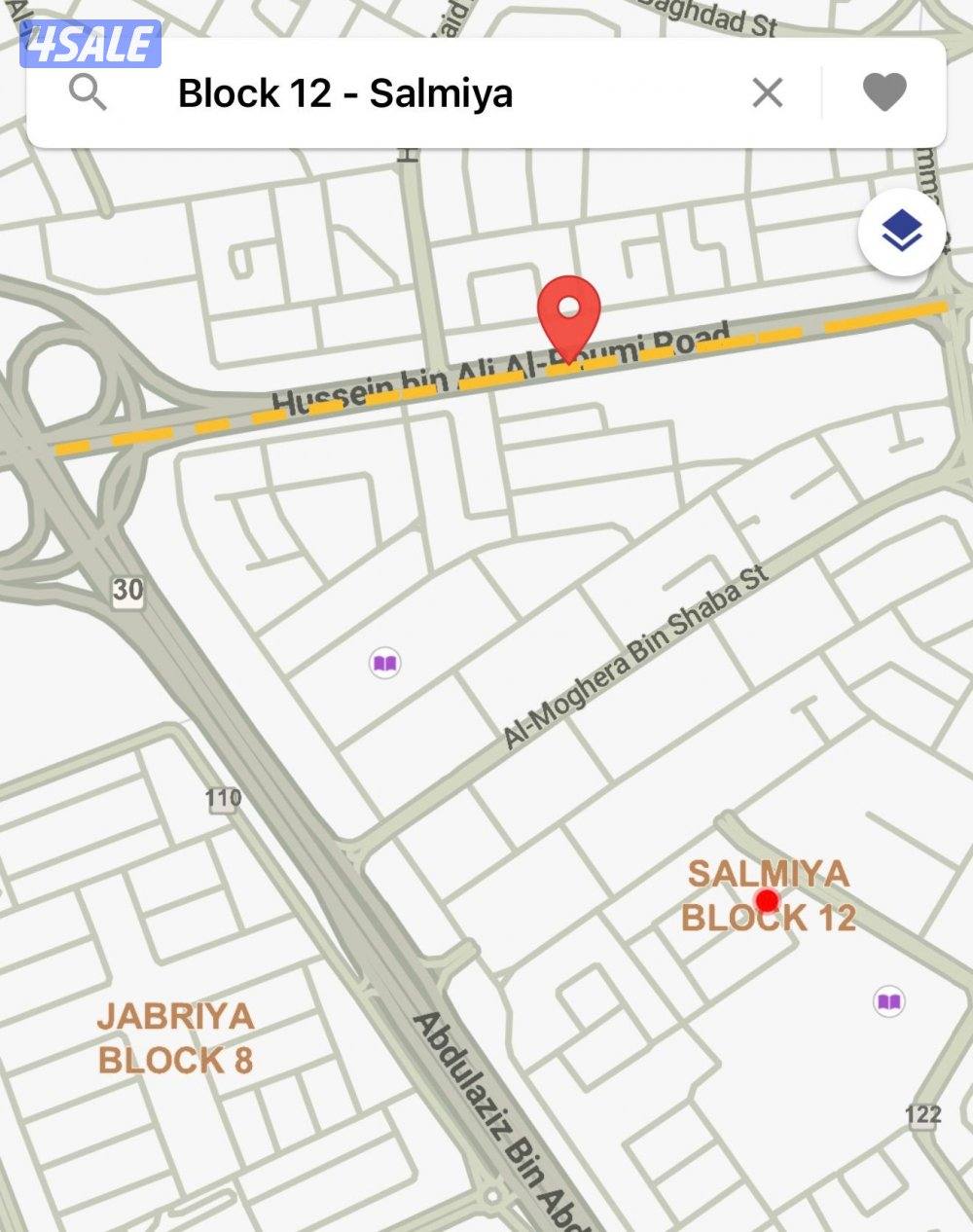 السالمية قطعه ١٢0