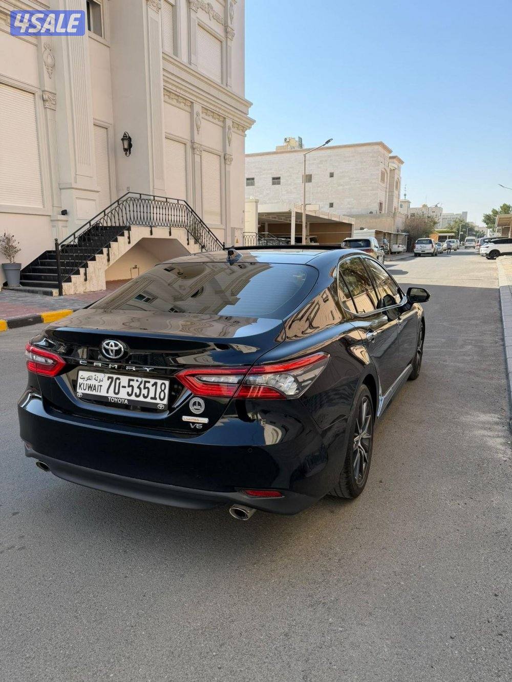 كامري لمتيد 2023 6V الساير بحاله الوكاله عداد 47 الف7