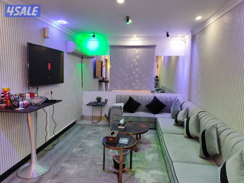 شقه للإيجار غرفتين ومطبخ و2حمام موقع ممتاز خدمات كامله2