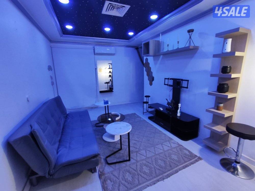 شقه للإيجار غرفتين ومطبخ و2حمام موقع ممتاز خدمات كامله8