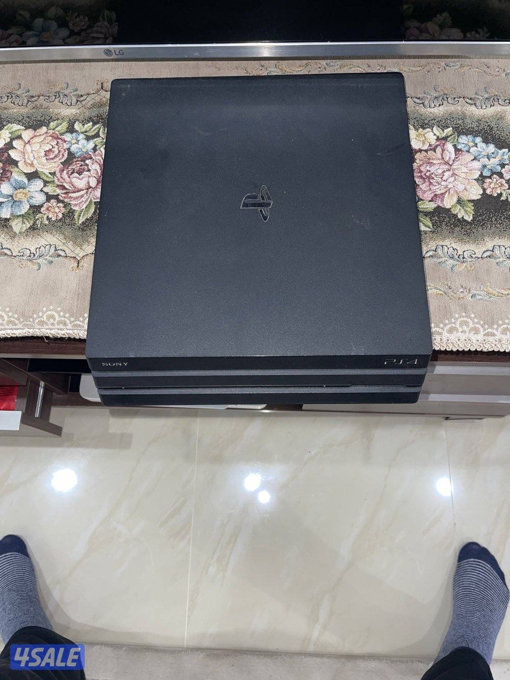 PS4 pro for sale with two controllers0