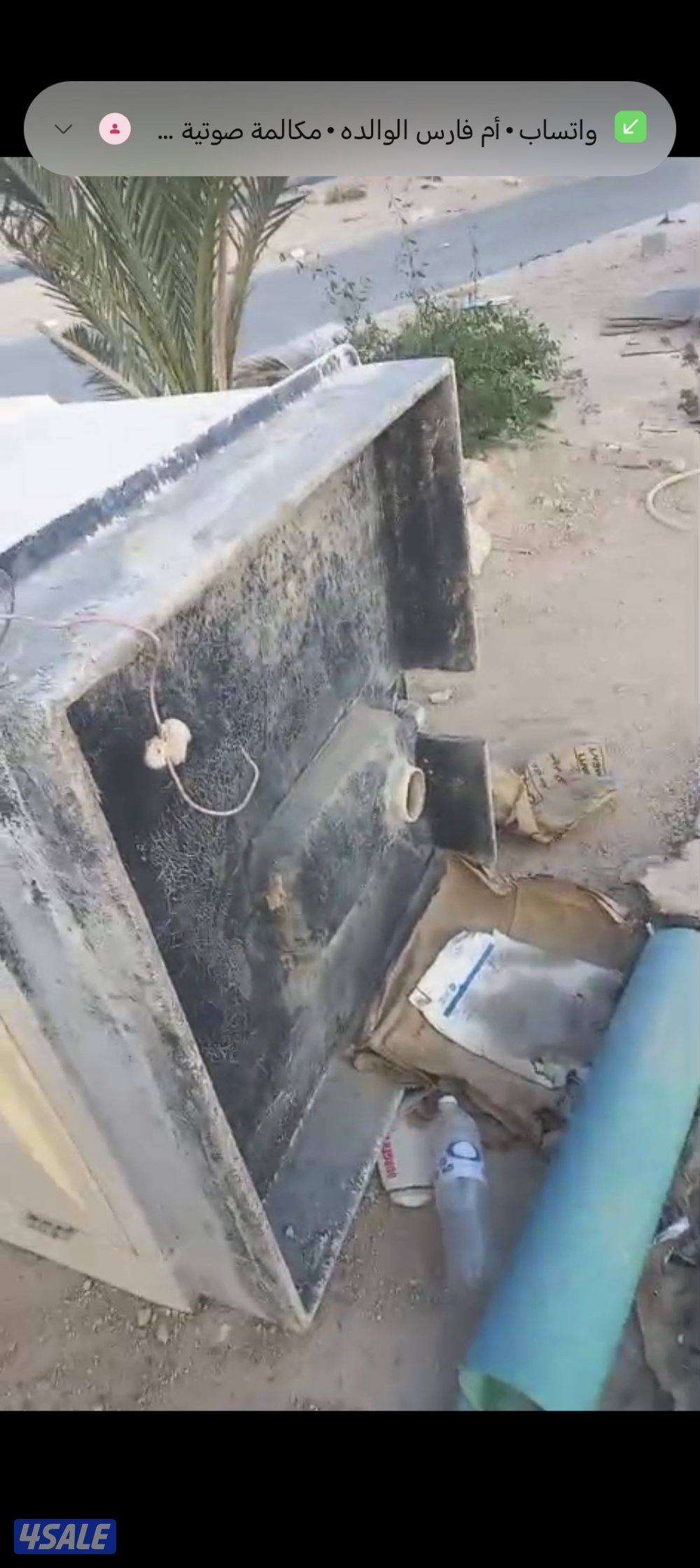 للبيع حمام فيبر جلاس صناعة الوطنية +تاني حجم ٥٠٠4