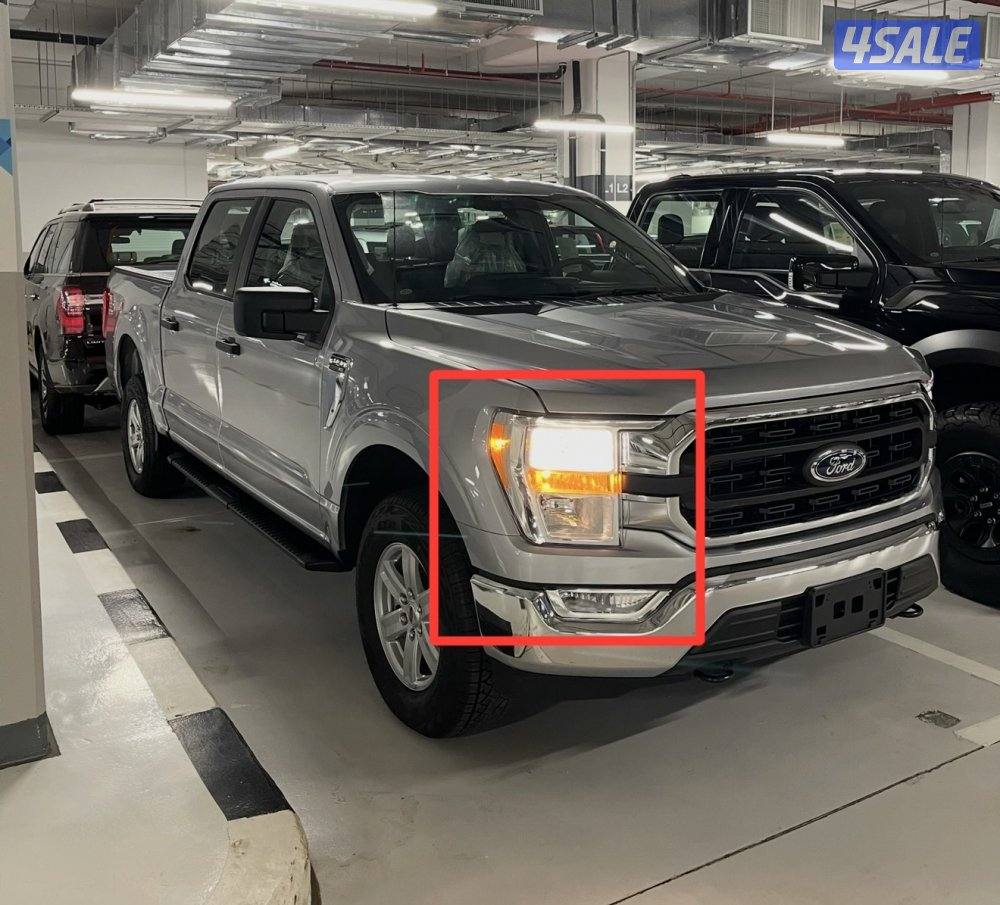ليتات فورد وانيت F150 XLT امامي يمين يسار موديل 2022 اصلي شبه جديد0