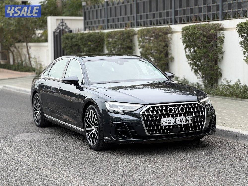 اودي A8L TFSI55 موديل 2024 عداد 21 الدرجة الأولى الغانم صبغ وكالة2